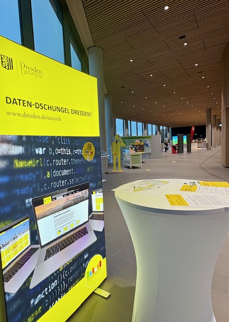 View of the Agora in the Dresden City Forum